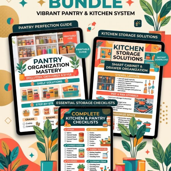 Kitchen organization planner dashboard displaying the 5 cooking zones and kitchen cabinet organization tier system