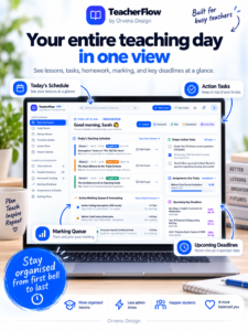 All-in-One Digital Teacher Planner & Timetable Management